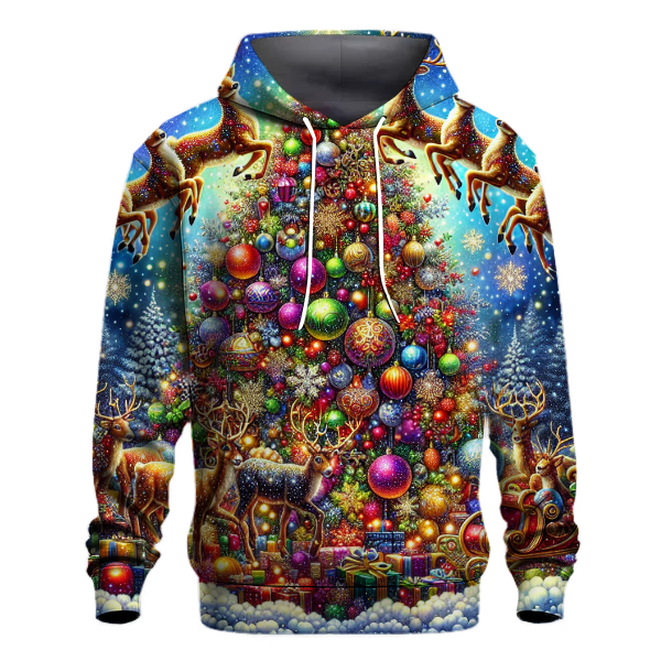 Christmas Tree Treetop Adventure Hoodie