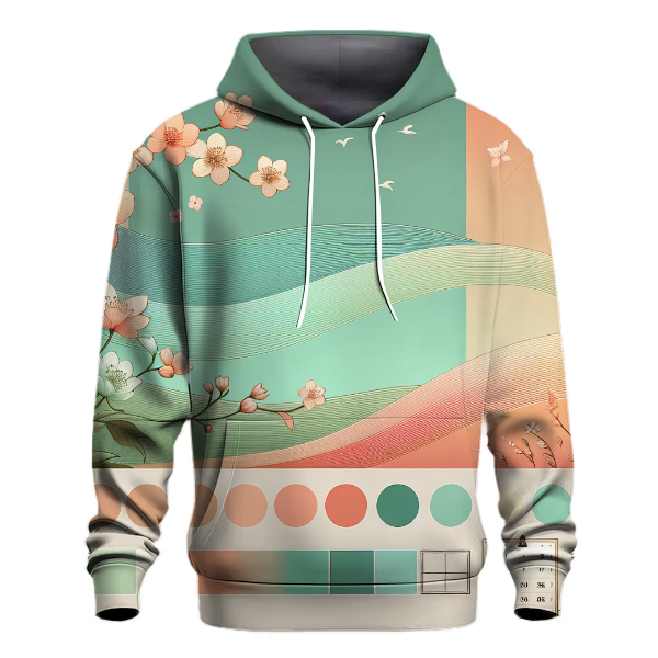 Peach Blossom Breeze Hoodie