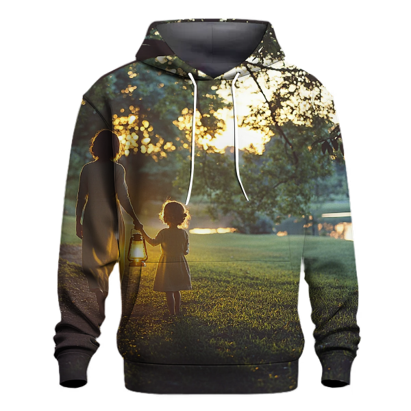 The Lantern of Hope A Mothers Guiding Light Hoodie