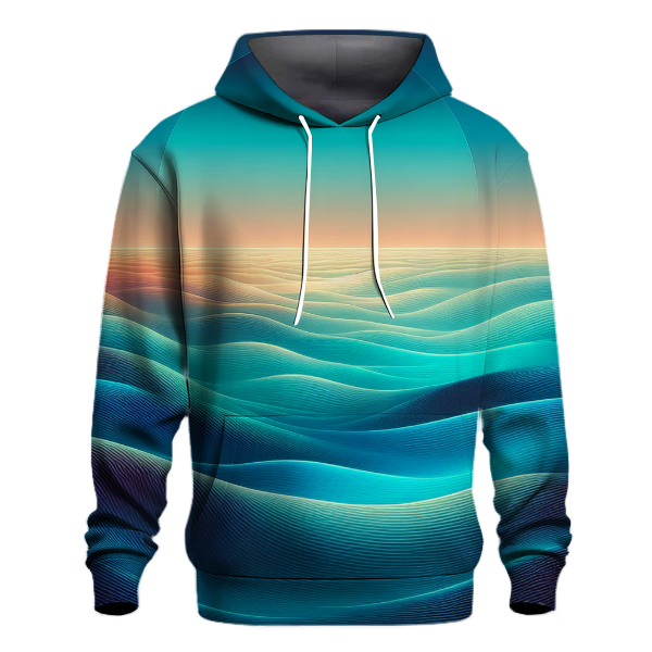 Ocean Waves Fade Hoodie