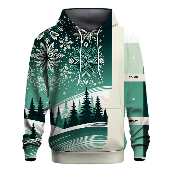Frosted Pines Gradient Hoodie