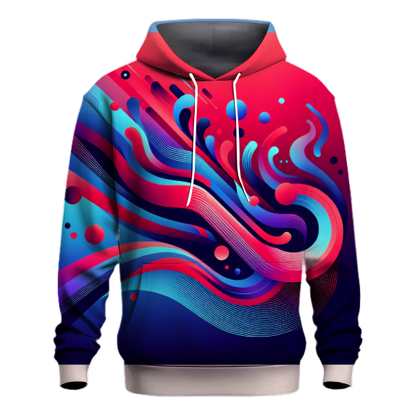 Vivid Dreamscape Gradient Hoodie