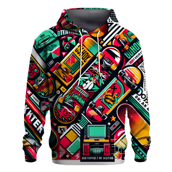 Radical Retro Skater Hoodie