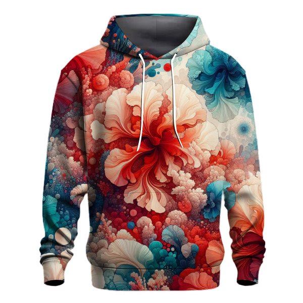 Artistic Coral Reef Hoodie