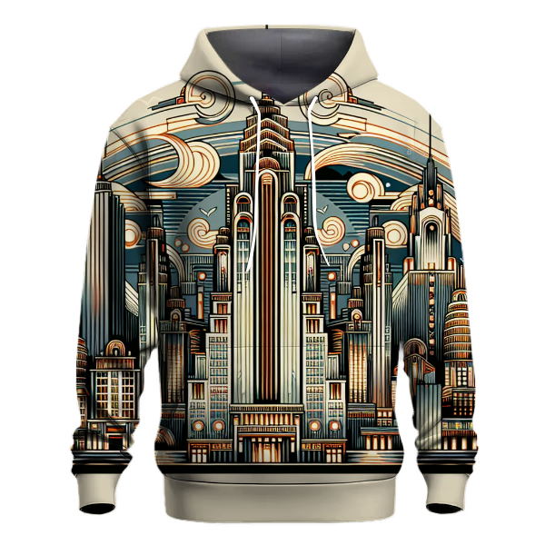 Art Deco Metropolis Hoodie