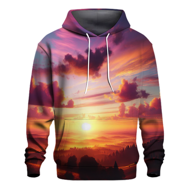 Ethereal Sunset Harmony Hoodie