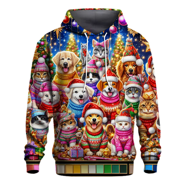 Furry Friends Holiday Hoodie