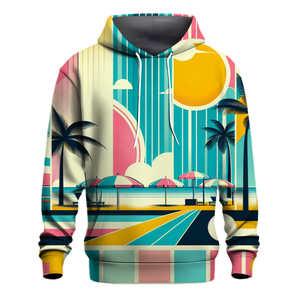 Sunglasses and Palm Trees Hoodie