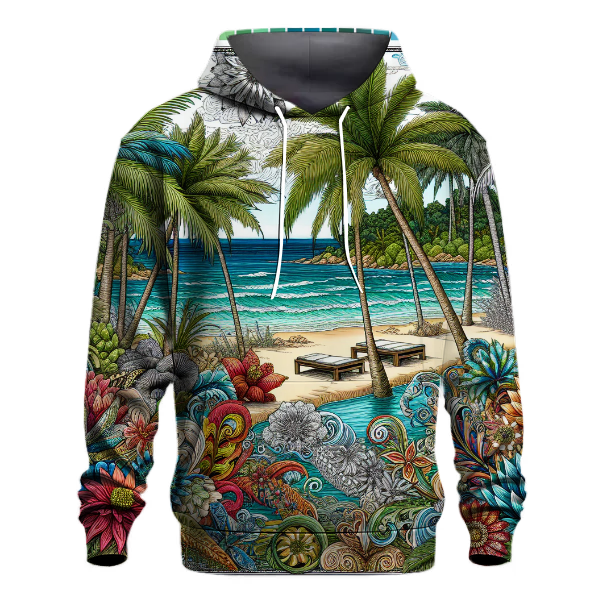 Radiant Tropical Paradise Hoodie