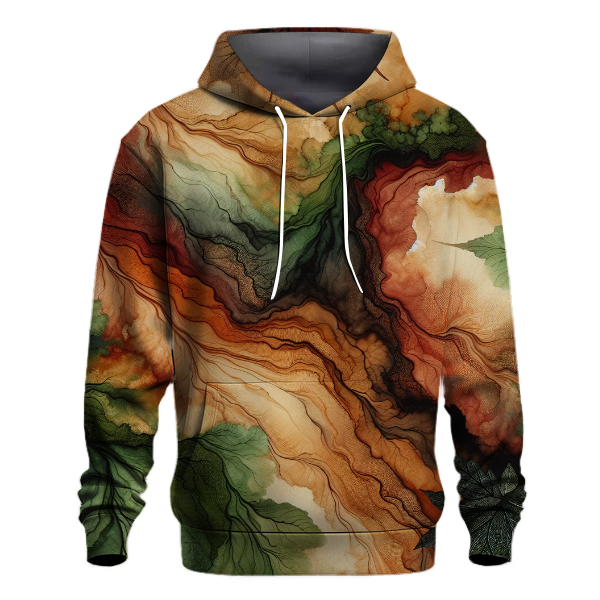 Earthy Tones Cascade Hoodie