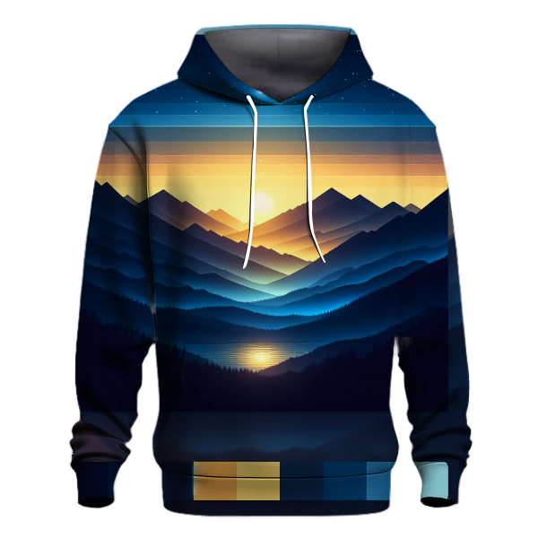 Dawn Over Mountains Hoodie
