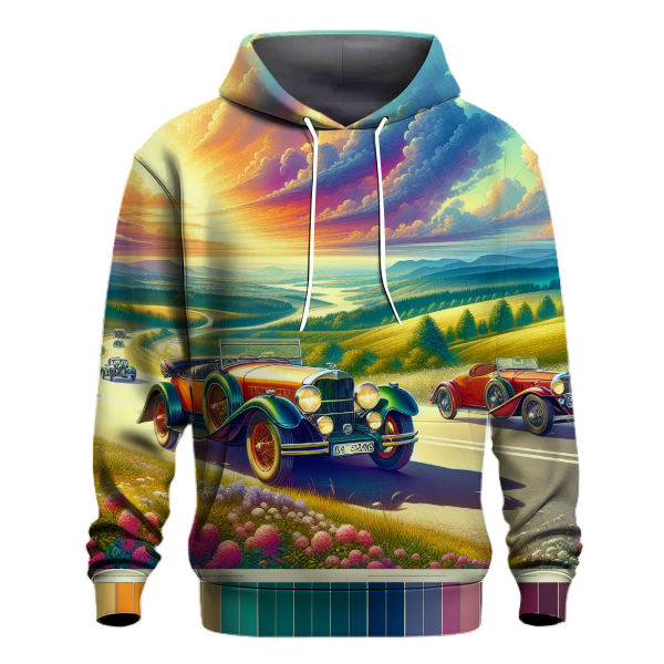 Charming Vintage Cars Hoodie