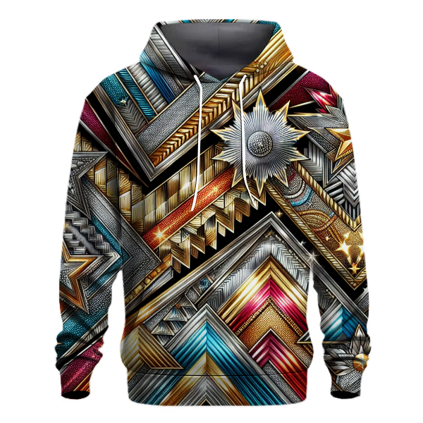 Glam Rock Glamour Hoodie