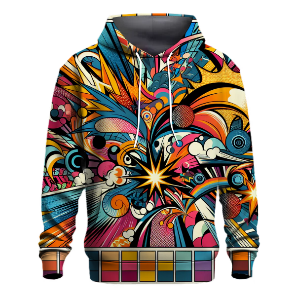 Pop Art Extravaganza Hoodie