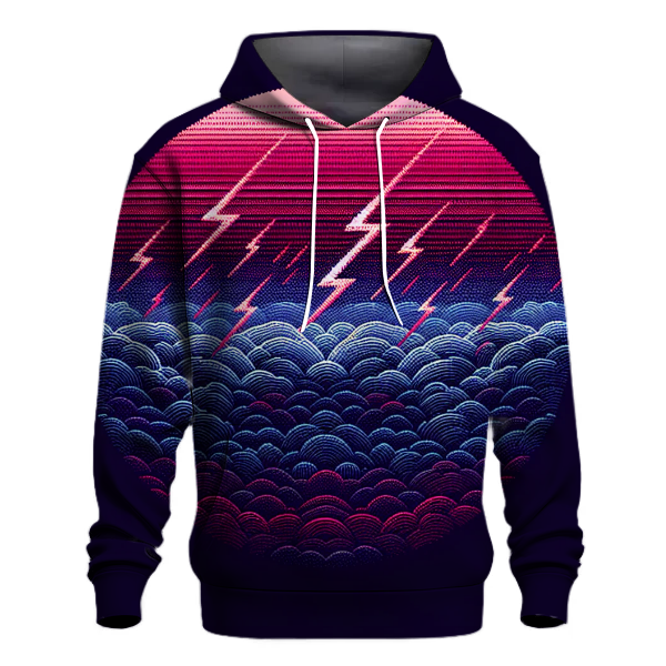 Magenta Storm Radiance Hoodie