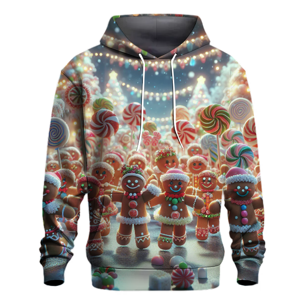 Joyous Gingerbread Parade Hoodie