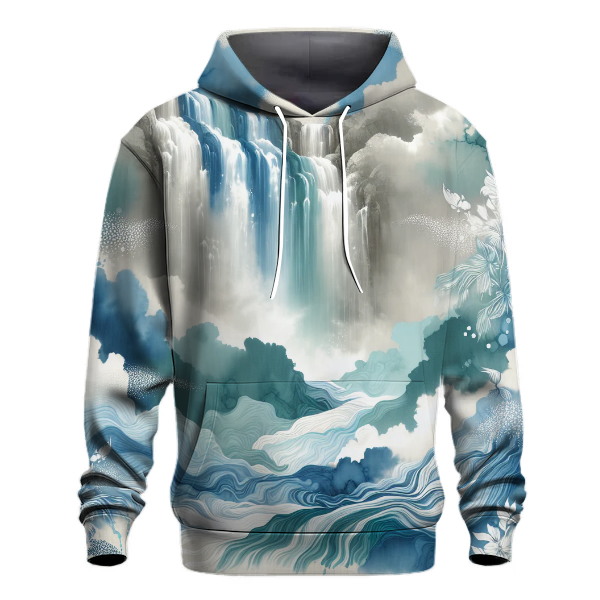 Mystical Waterfall Flow Hoodie