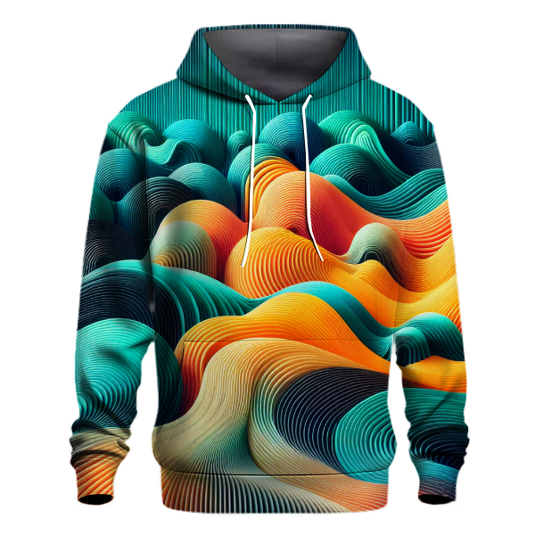 Funky Retro Wave Hoodie