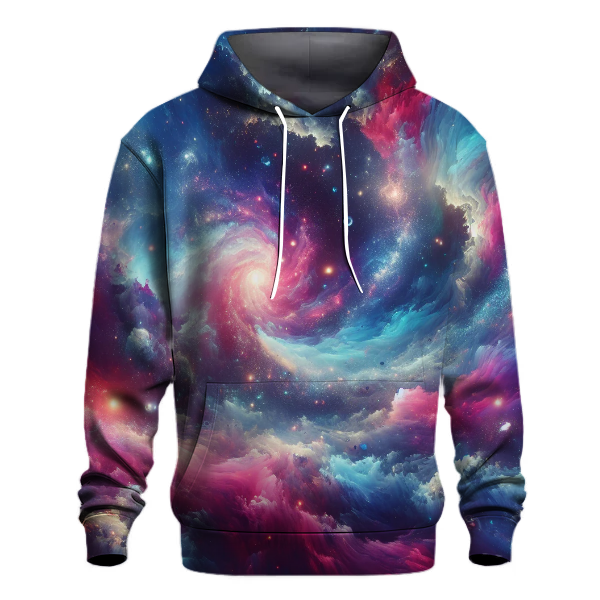 Cosmic Color Fusion Hoodie