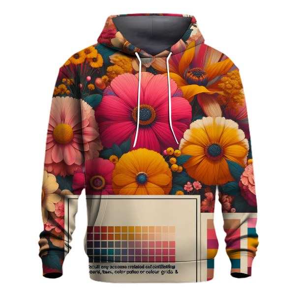Floral Groove Hoodie