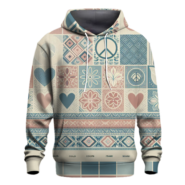 Peaceful Hues of Love Hoodie