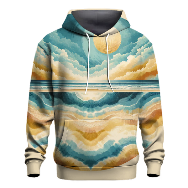 Sandy Beach Tie-Dye Hoodie