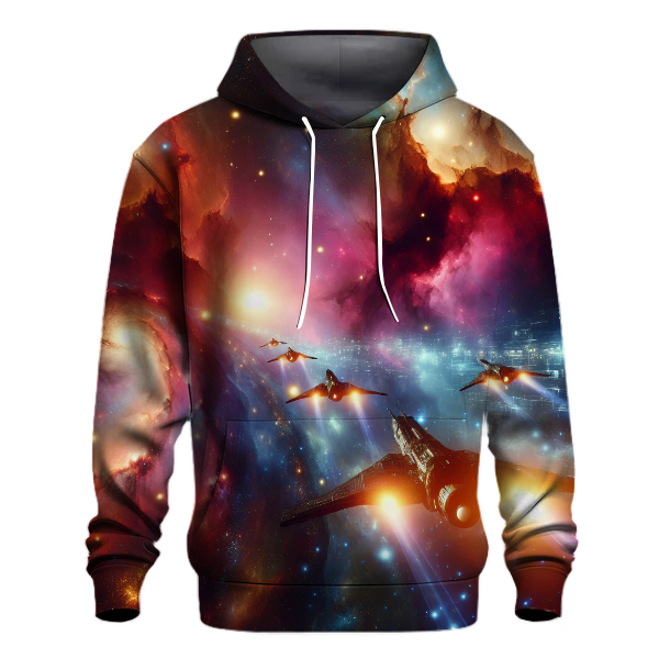 Cosmic Stellar Drift Hoodie