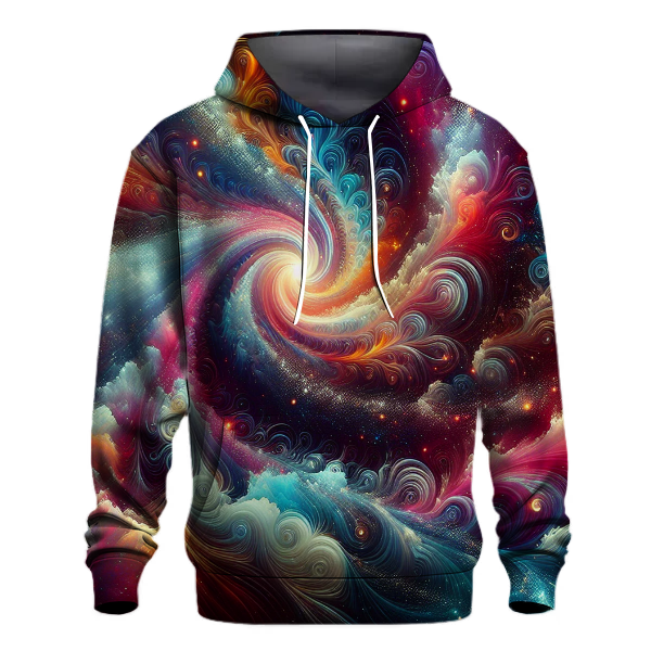 Retro Galactic Voyage Design Hoodie