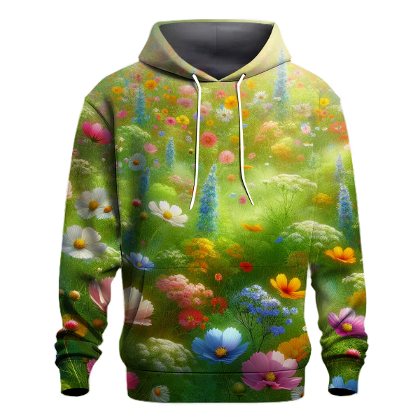 Radiant Wildflower Meadow Hoodie