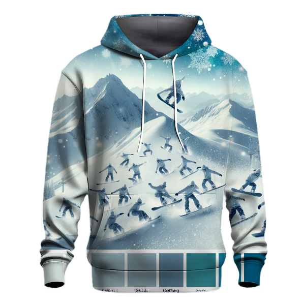Snowboarding - Ride the Powder Hoodie
