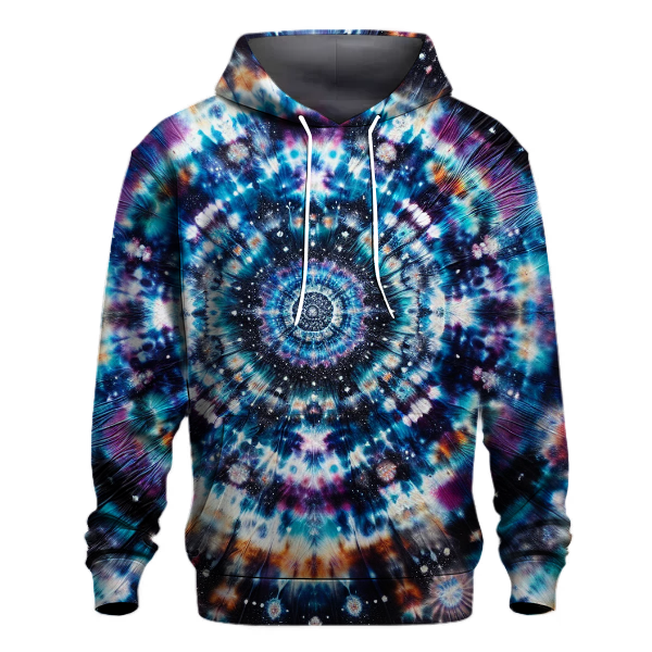 Celestial Harmony Tie-Dye Hoodie