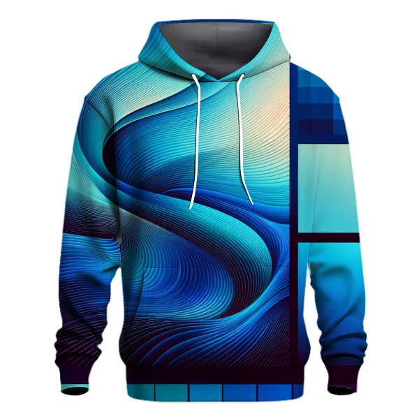 Royal Ocean Gradient Design Hoodie