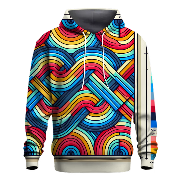 Joyful Rainbow Dance Hoodie