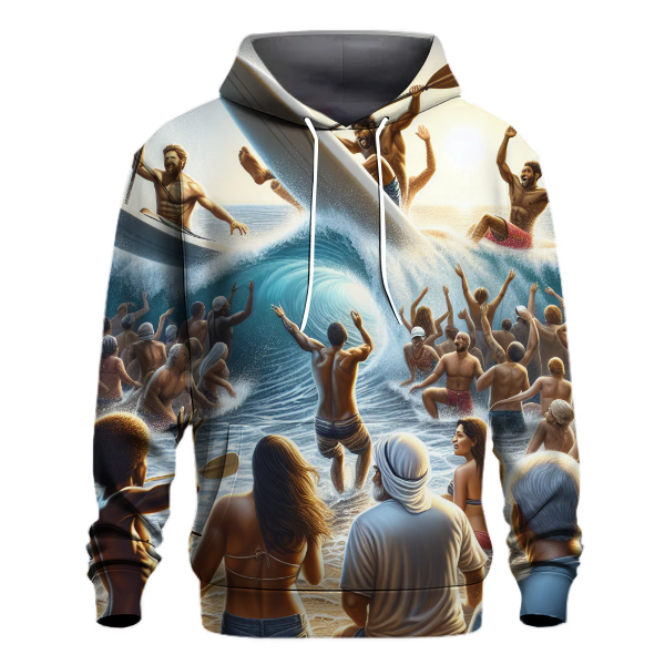 Surf Kayaking - Paddle the Waves Hoodie
