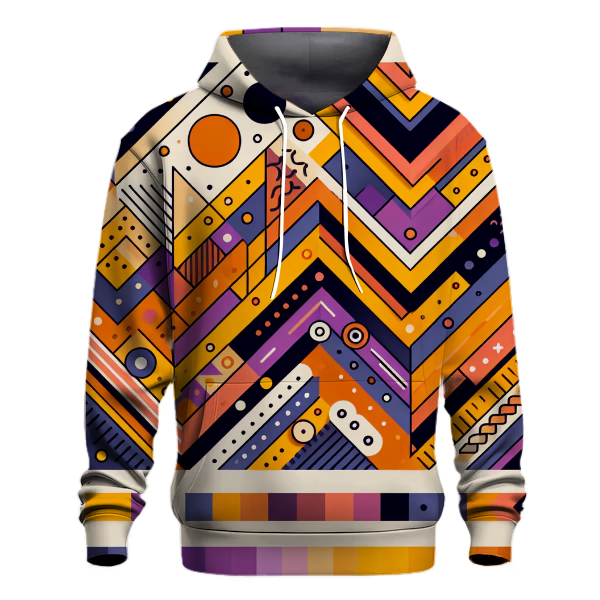 Funky Fiesta Patterns Hoodie