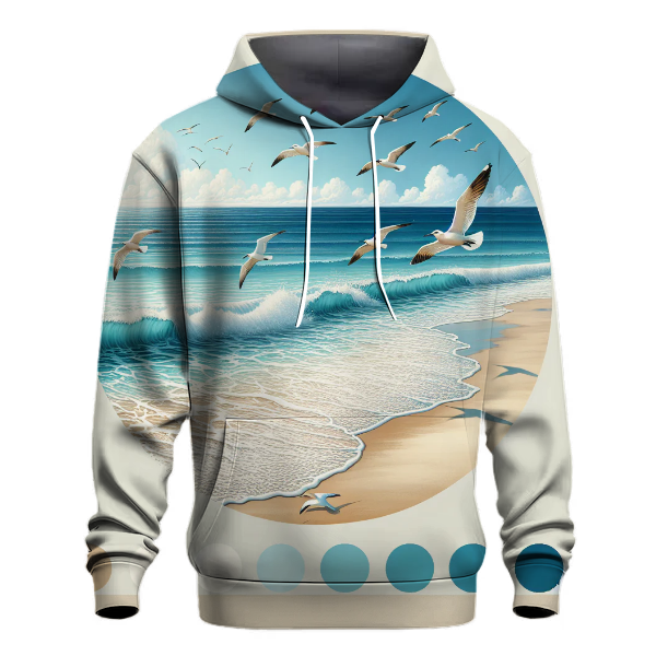 Elegant Ocean Breeze Hoodie