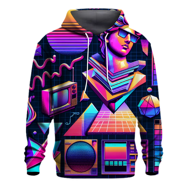Vaporwave Visions Design Hoodie