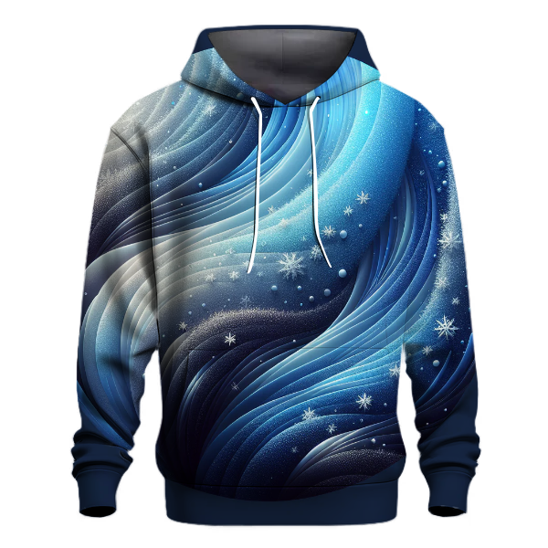 Cool Winter Ice Gradient Hoodie