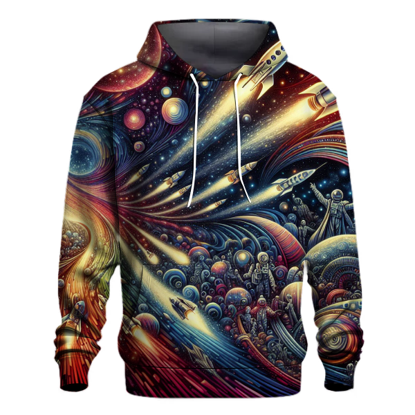 Adventurous Cosmic Odyssey Hoodie