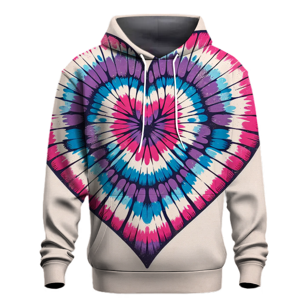 Charming Tie Dye Love Hoodie