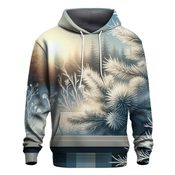 Glittering Frosted Pine Hoodie