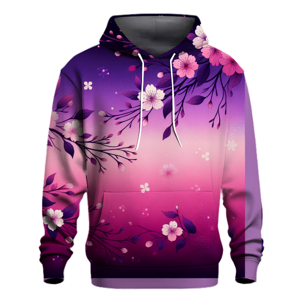 Twilight Blossom Glow Hoodie