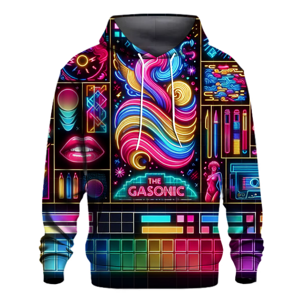 Neon Noise Hoodie