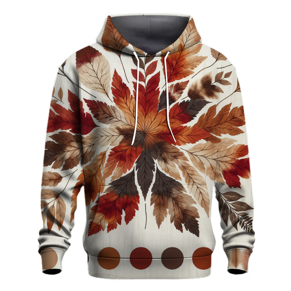 Rustic Autumn Tones Hoodie