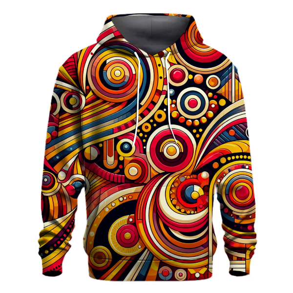 Vintage Vibrant Vibes Hoodie