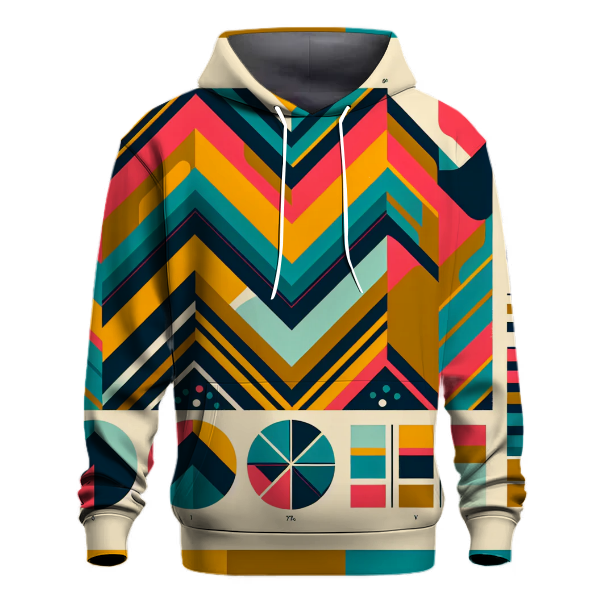 Groovy Chevron Symphony Hoodie
