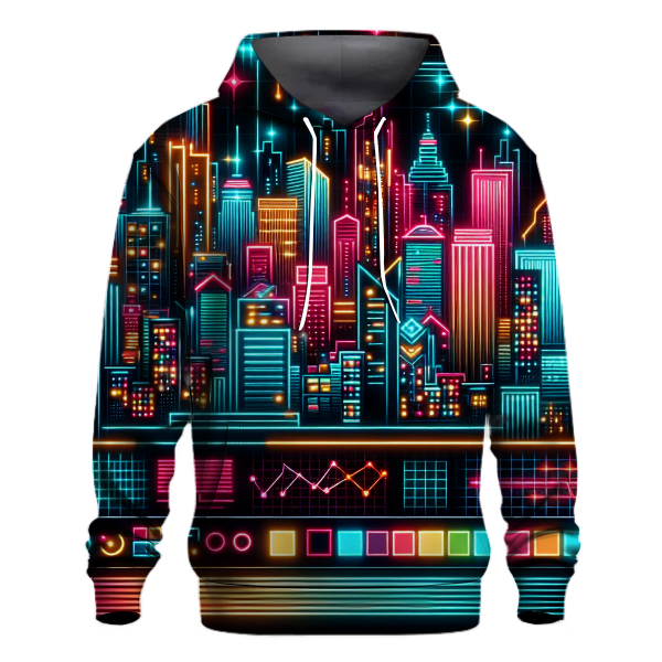 Neon Nightlights Hoodie
