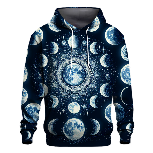 Dreamy Lunar Phases Hoodie