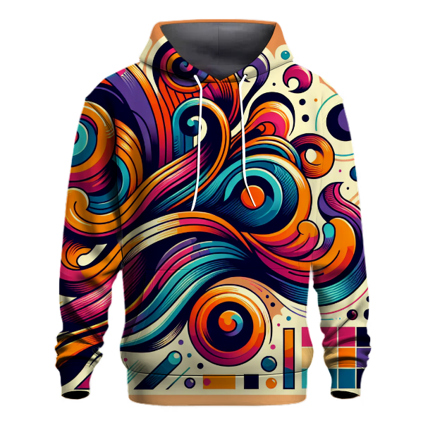 Groovy Swirls Hoodie