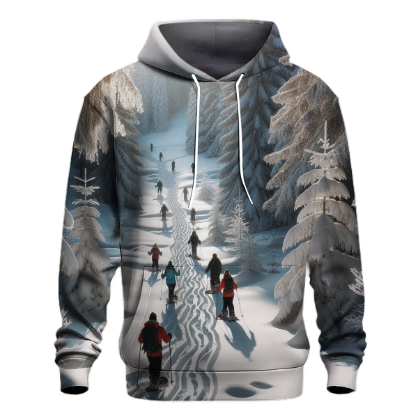 Snowshoeing Serenity Hoodie